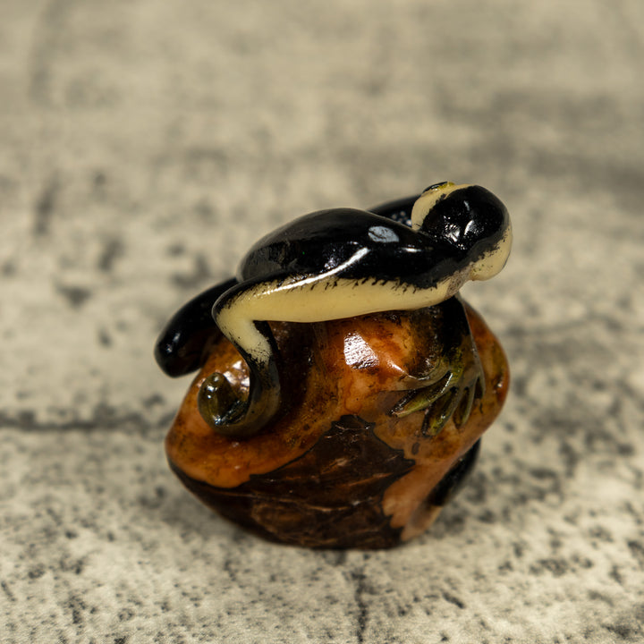 White Face Monkey Tagua Carving