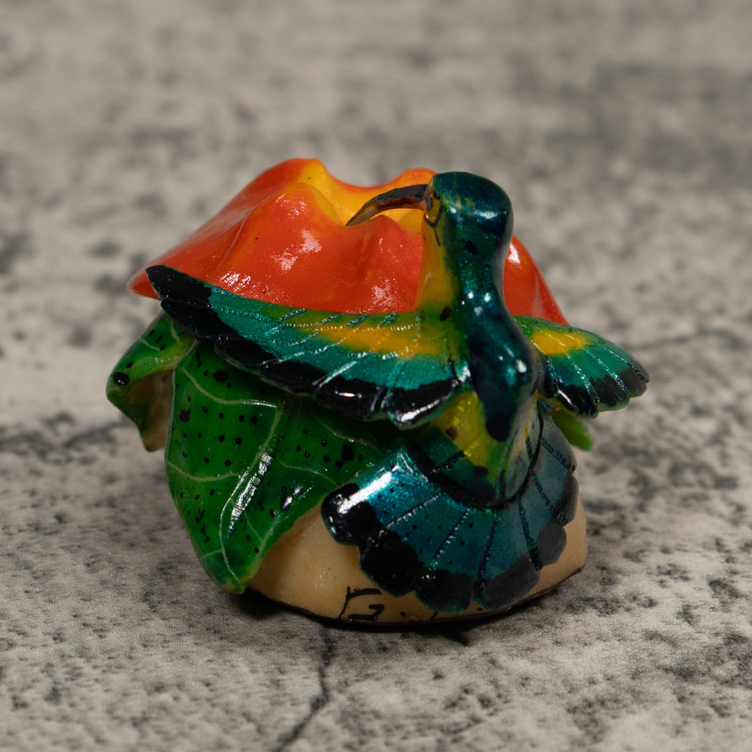 Hummingbird Tagua Carving