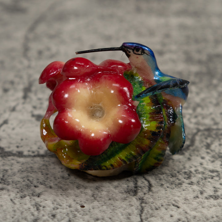 Hummingbird Tagua Carving
