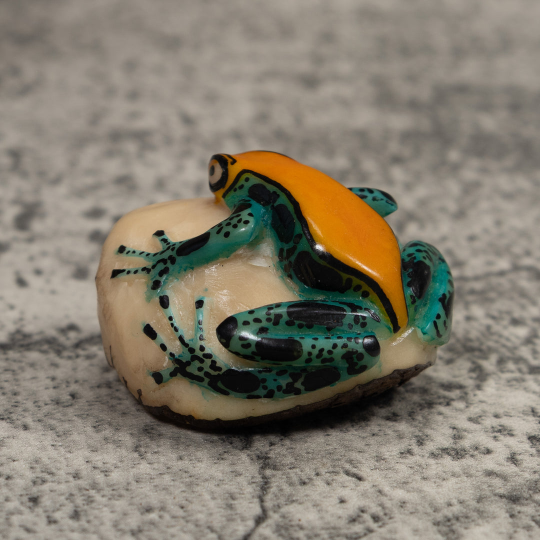 Poison Dart Frog Tagua Carving