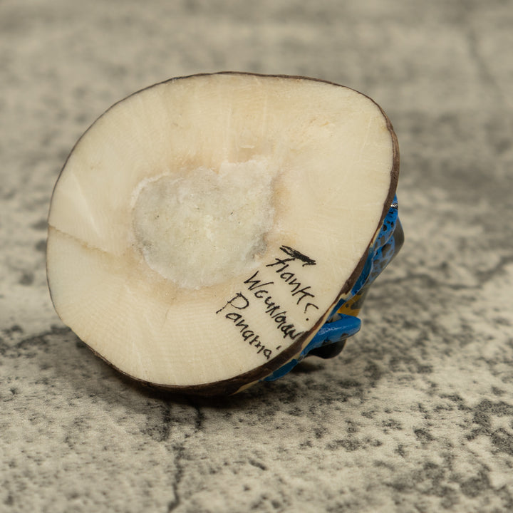 Double Poison Dart Frog Tagua Carving