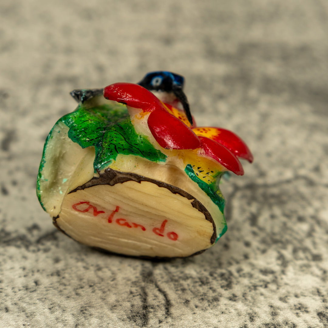 Hummingbird Tagua Carving