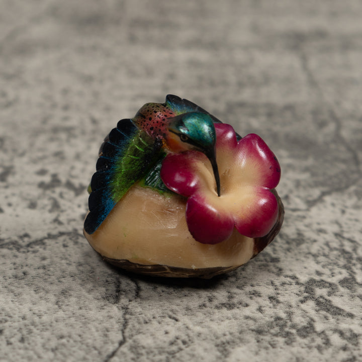 Hummingbird Tagua Carving