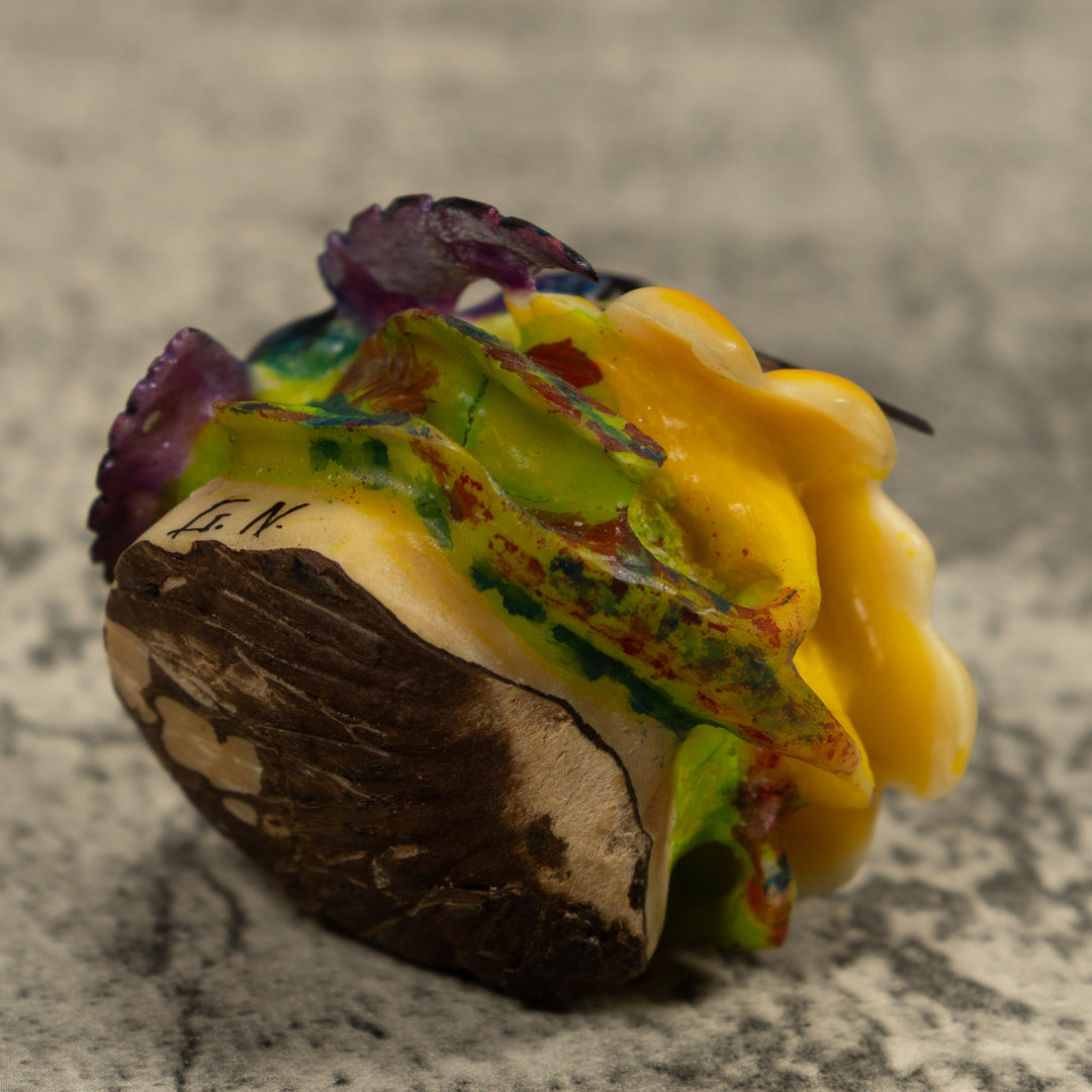 Hummingbird Tagua Carving