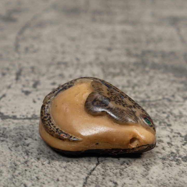 Vintage Stingray Fish Tagua Carving