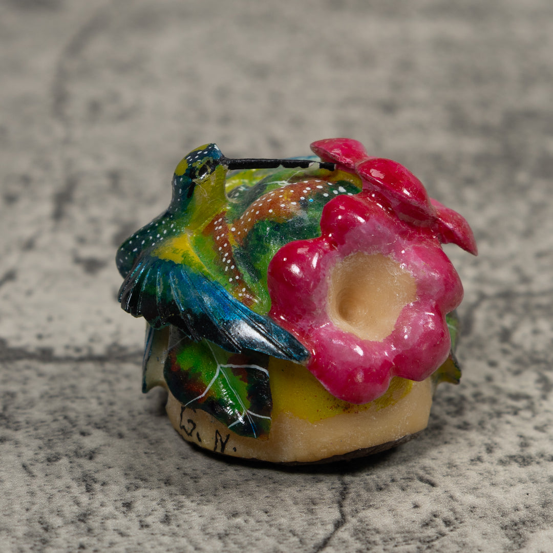 Hummingbird Tagua Carving