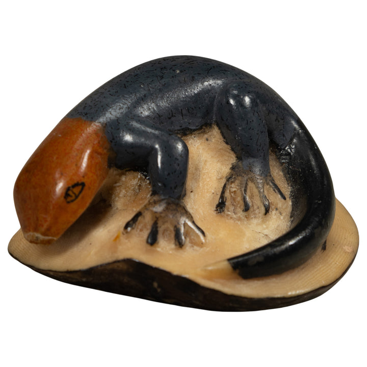 Redhead Gecko Tagua Carving