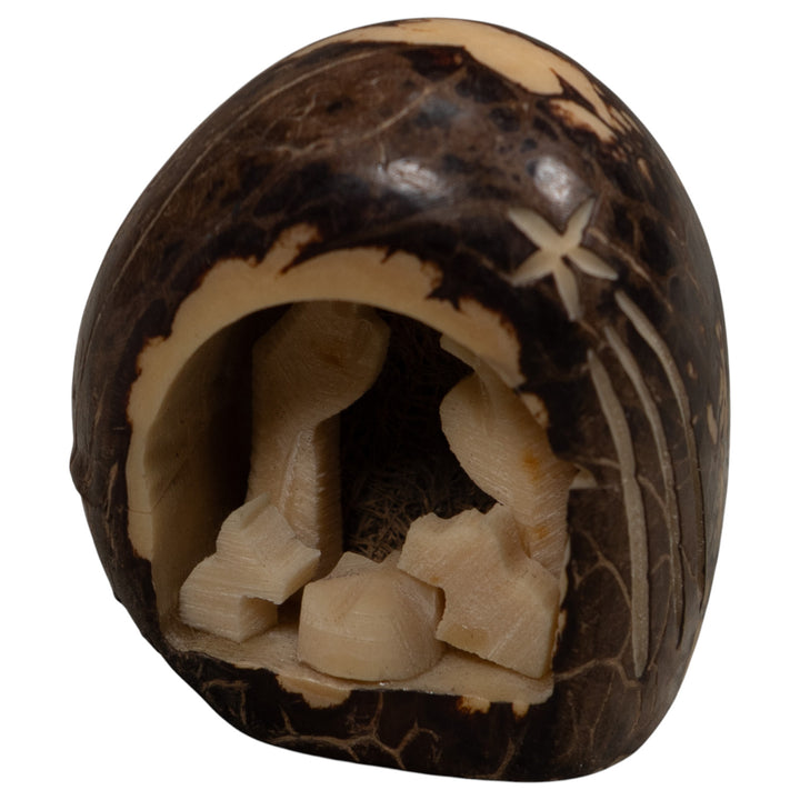 Christian Creche Tagua Carving