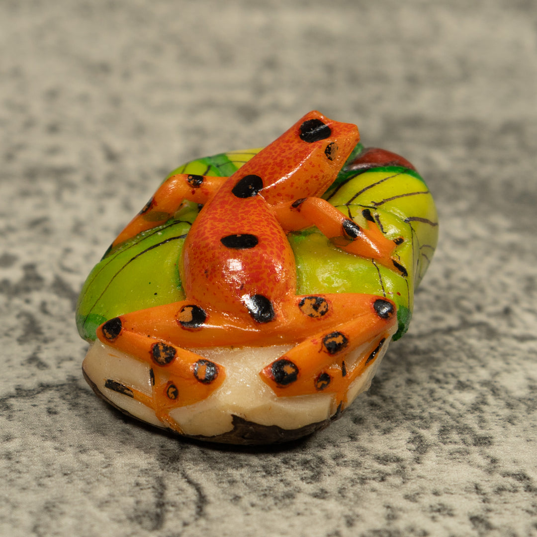 Poison Dart Frog Tagua Carving