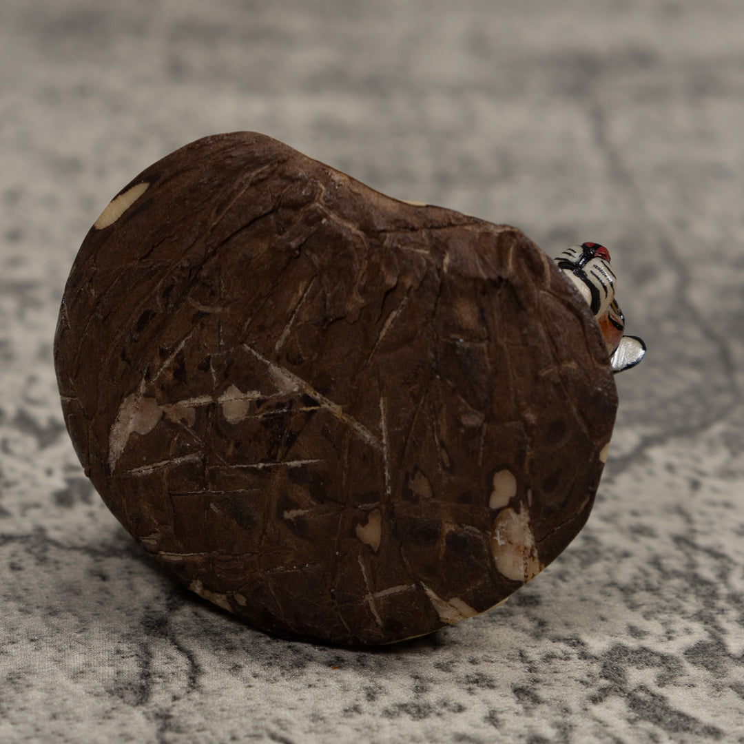 Jaguar Cat Tagua Carving