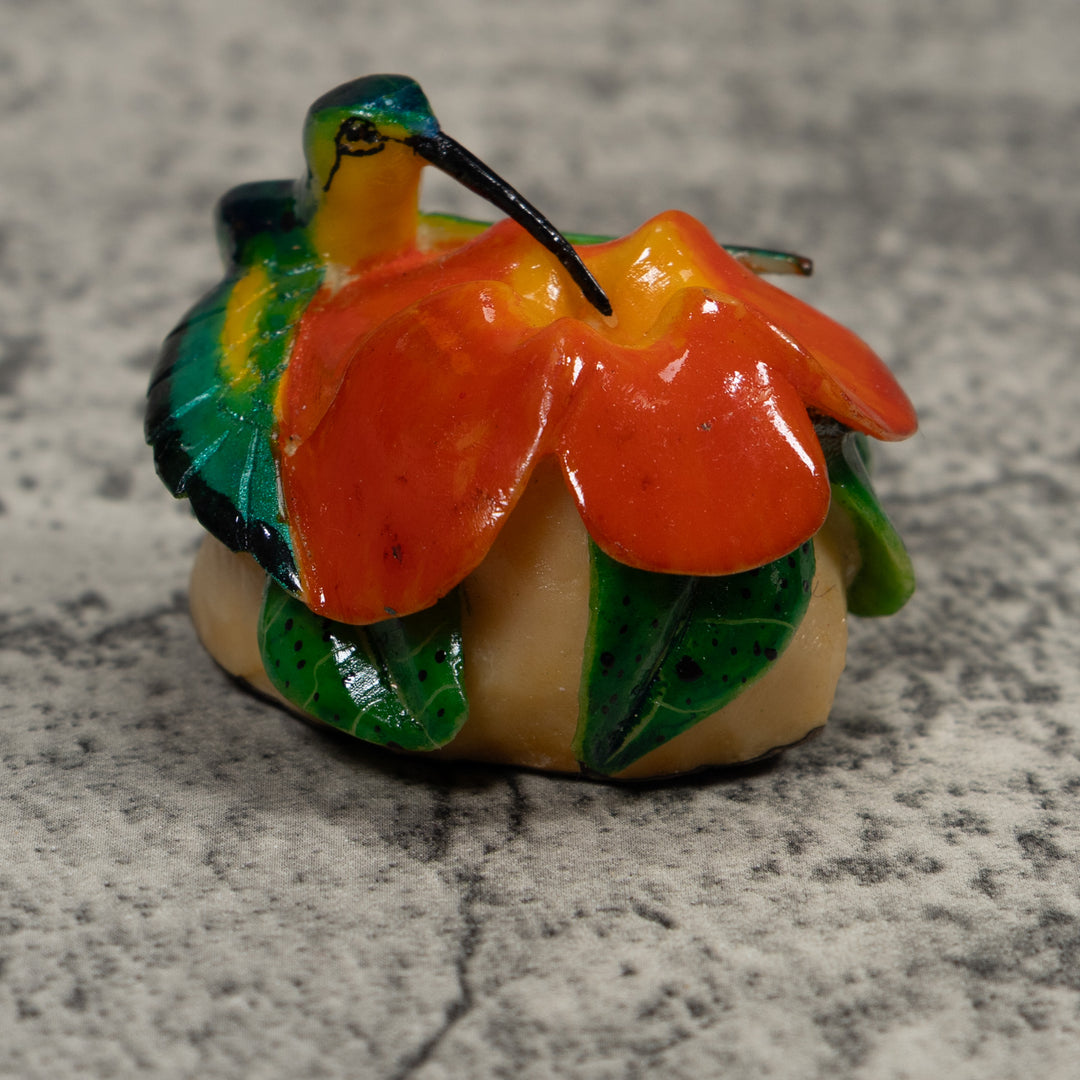 Hummingbird Tagua Carving