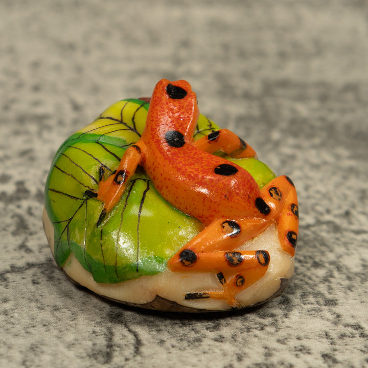 Poison Dart Frog Tagua Carving