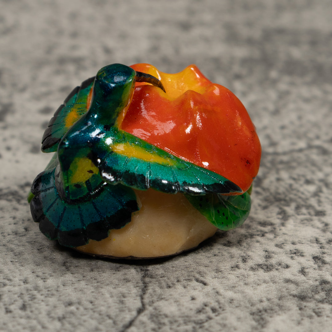 Hummingbird Tagua Carving