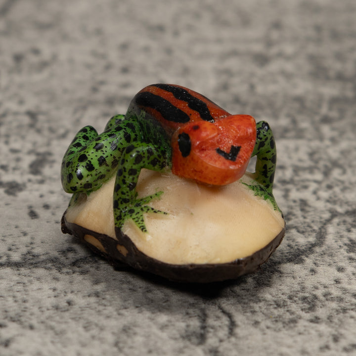 Poison Dart Frog Tagua Carving