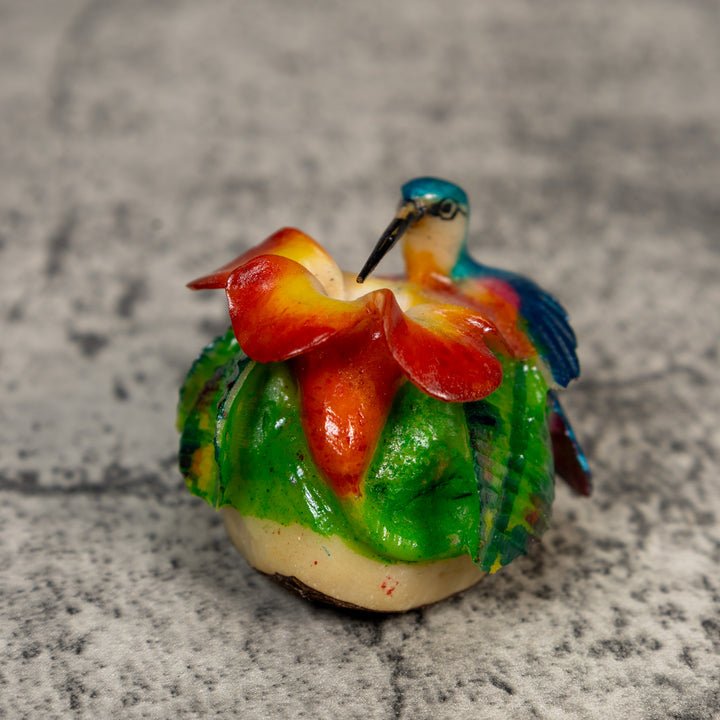 Stupendous Hummingbird Tagua Carving