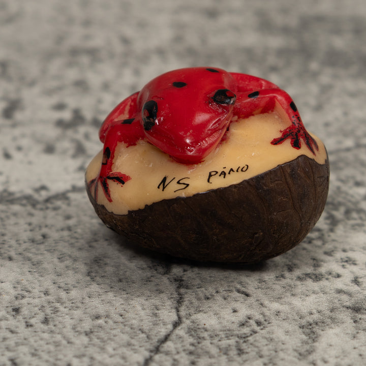 Poison Dart Frog Tagua Carving