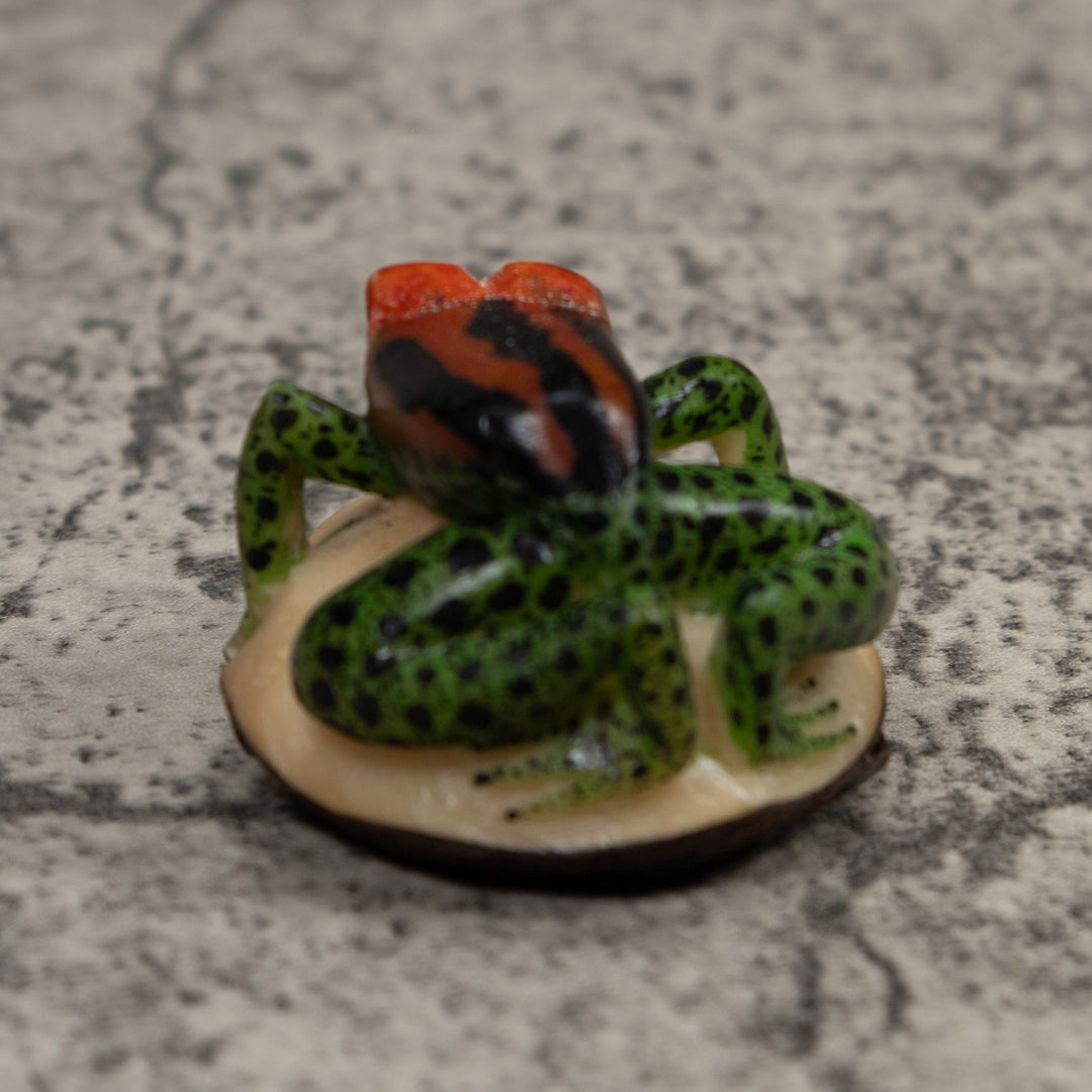 Poison Dart Frog Tagua Carving