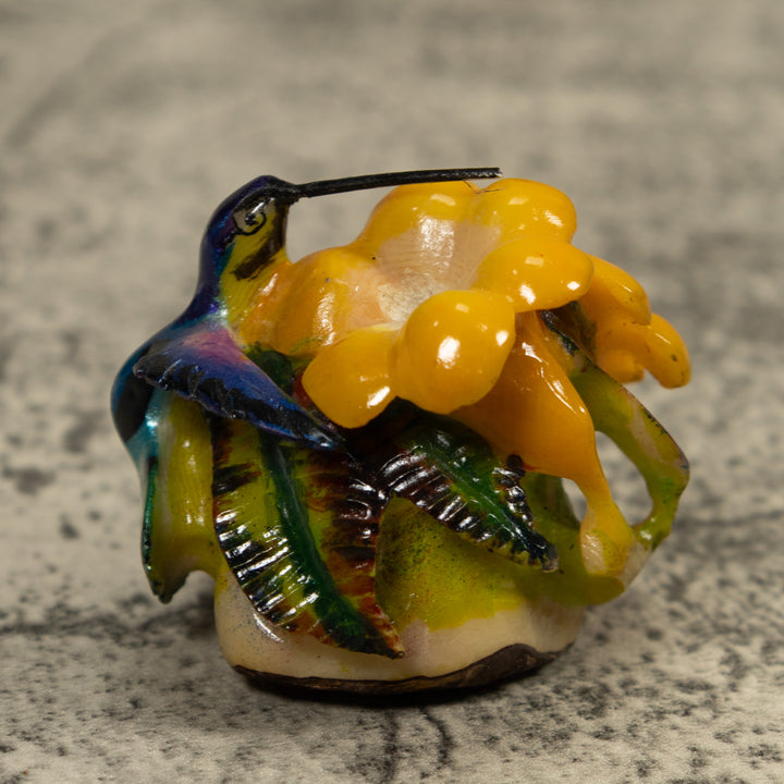 Hummingbird Tagua Carving