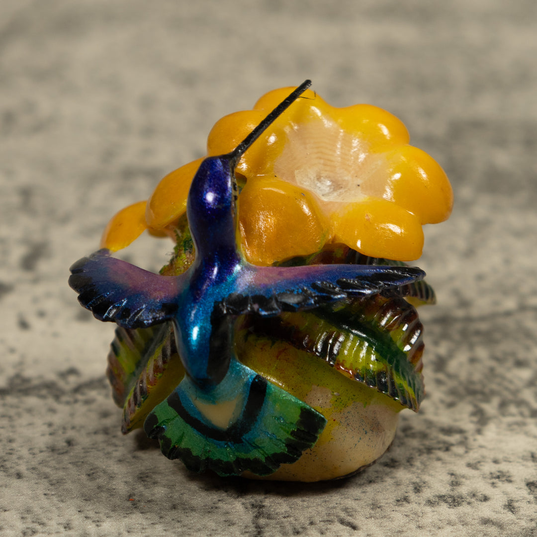Hummingbird Tagua Carving