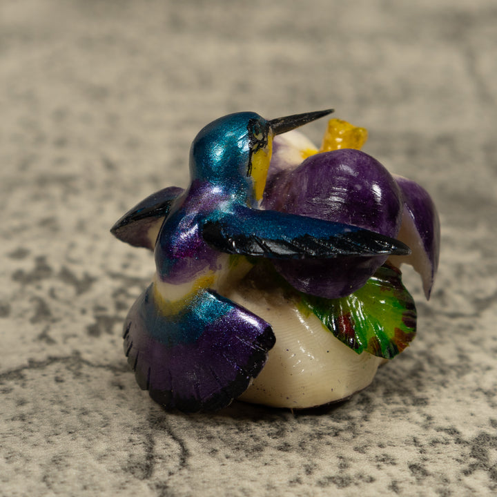 Hummingbird Tagua Carving