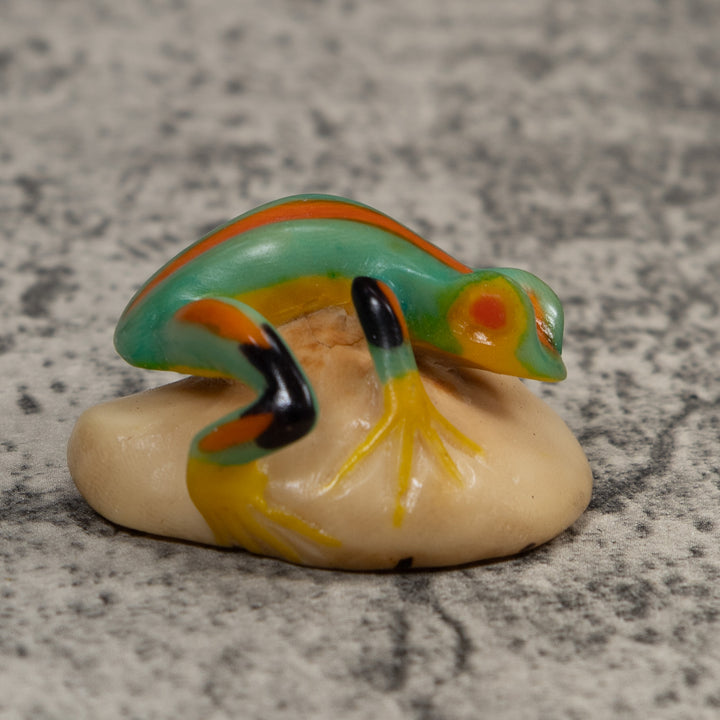 Poison Dart Tagua Carving