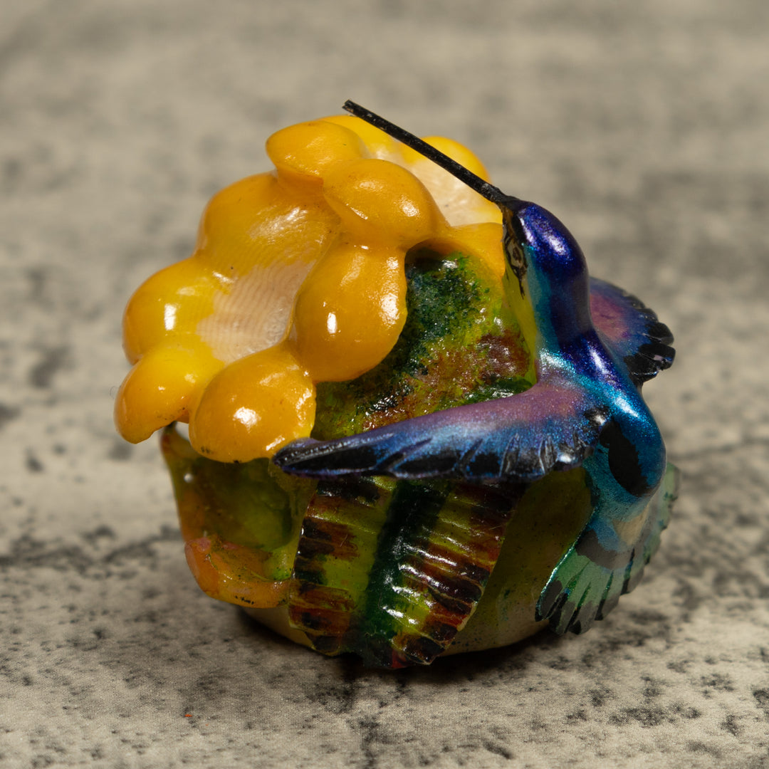 Hummingbird Tagua Carving