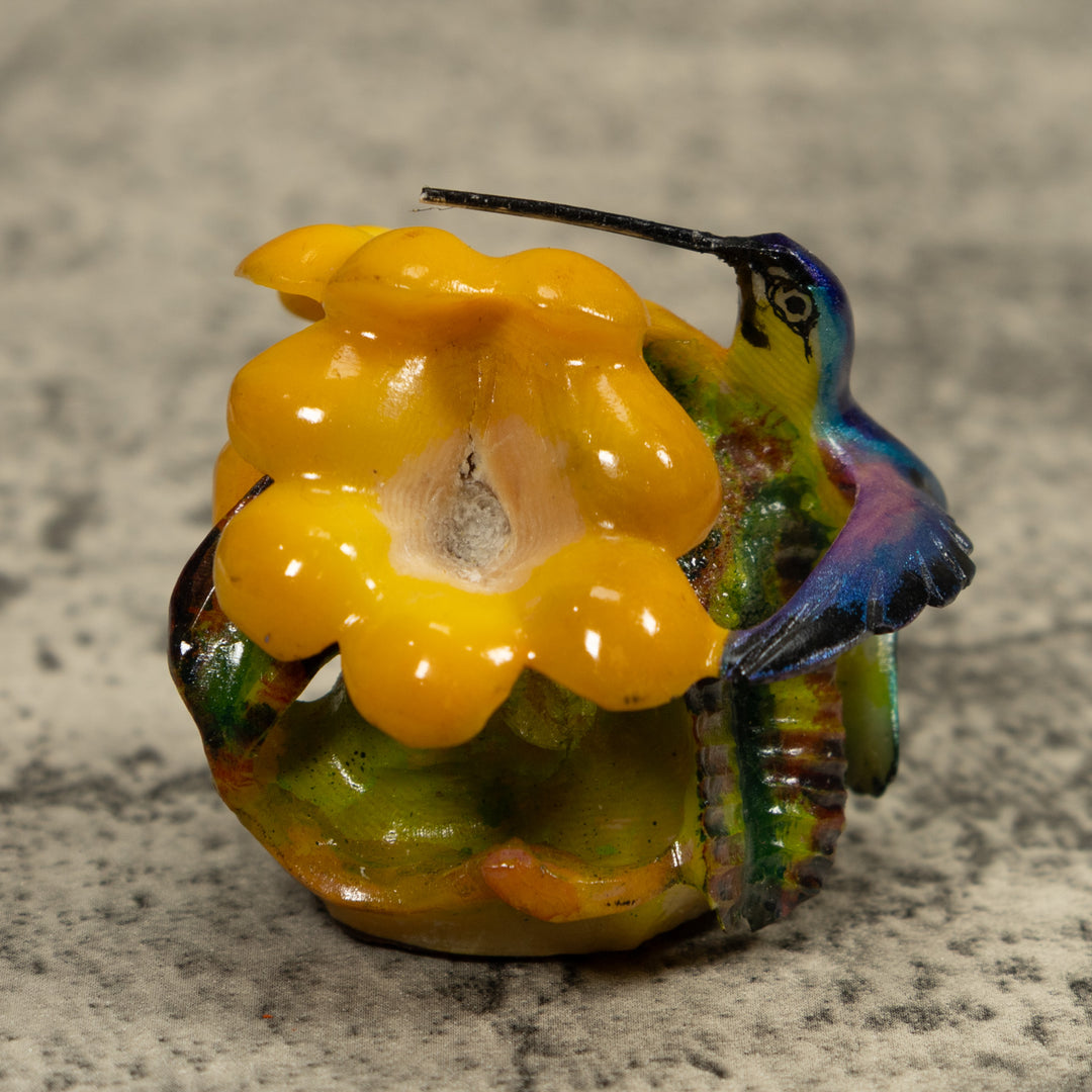 Hummingbird Tagua Carving