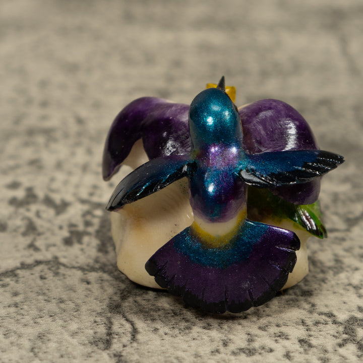 Hummingbird Tagua Carving