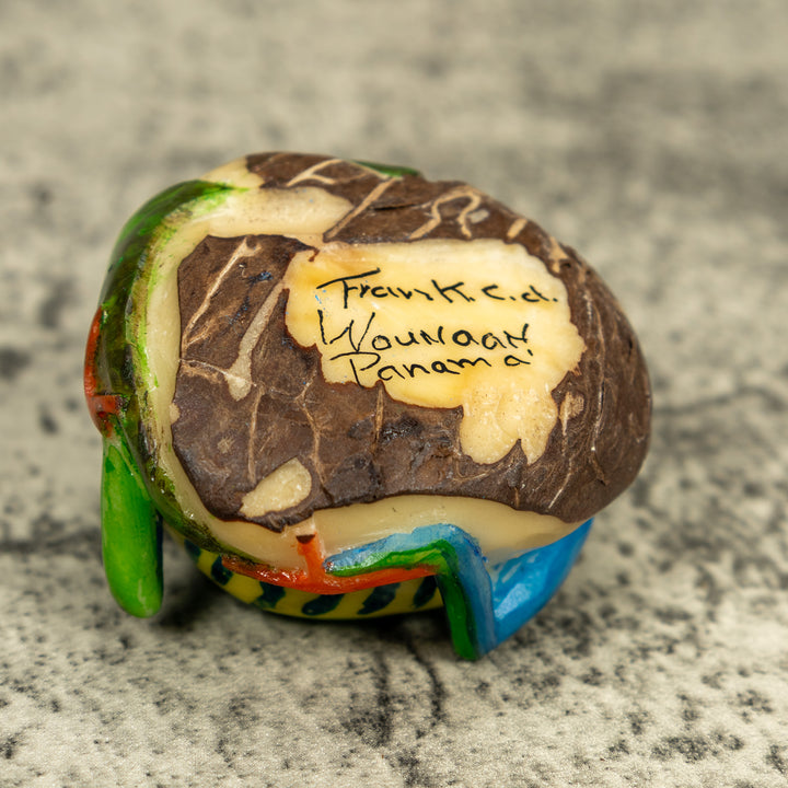 Red Eye Tree Frog Tagua Carving