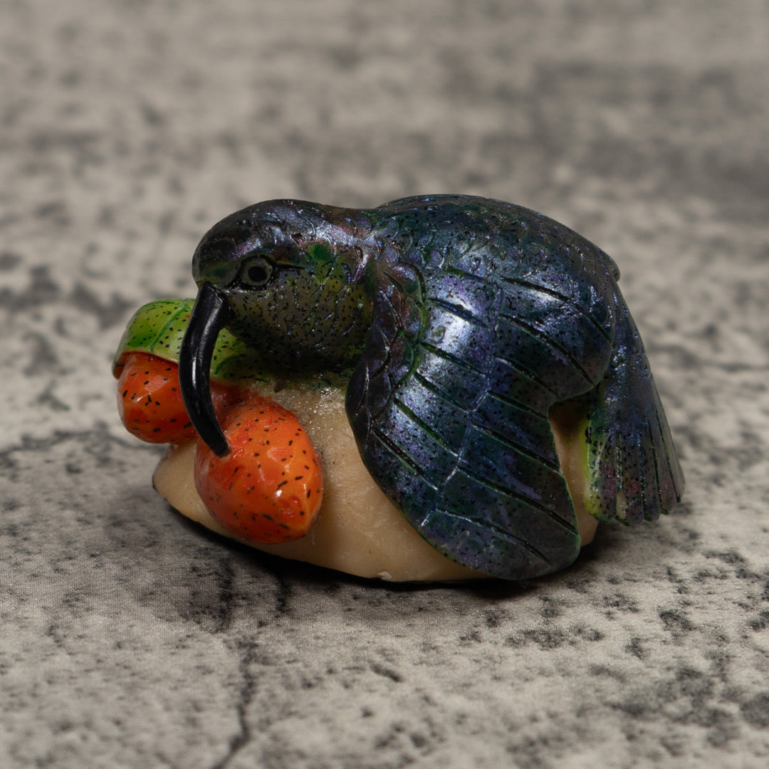 Hummingbird Tagua Carving