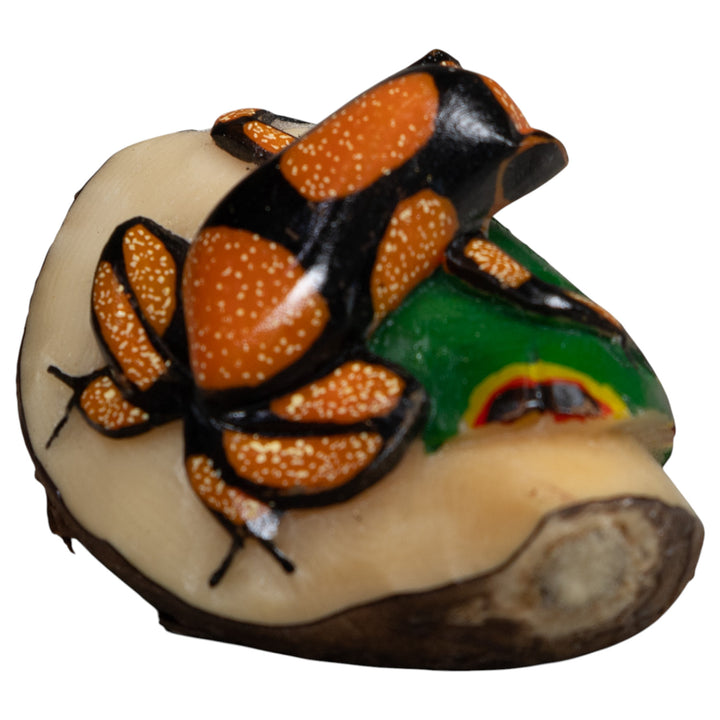 Poison Dart Frog Tagua Carving