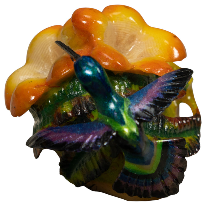 Hummingbird Tagua Carving