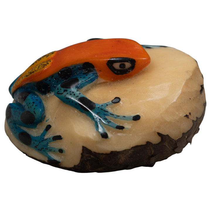 Vintage Frog Tagua Carving