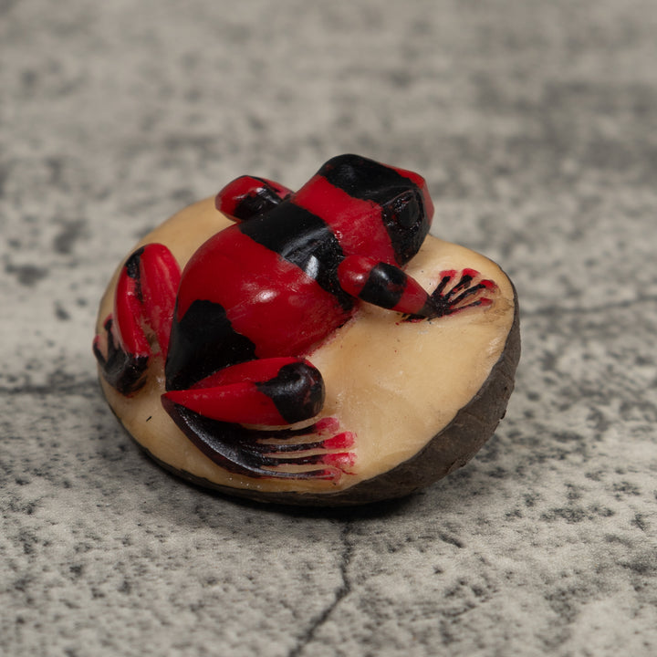 Poison Dart Frog Tagua Carving