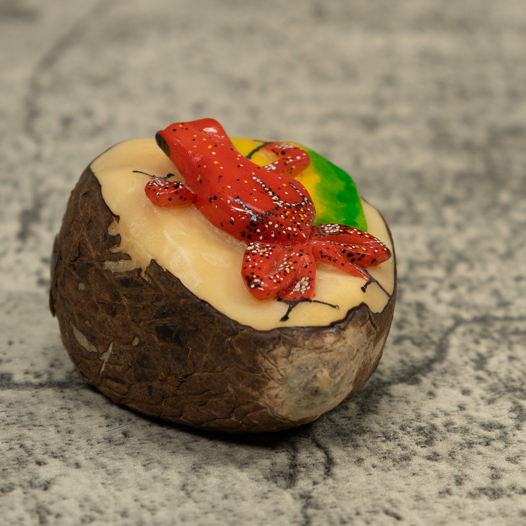 Poison Dart Frog Tagua Carving