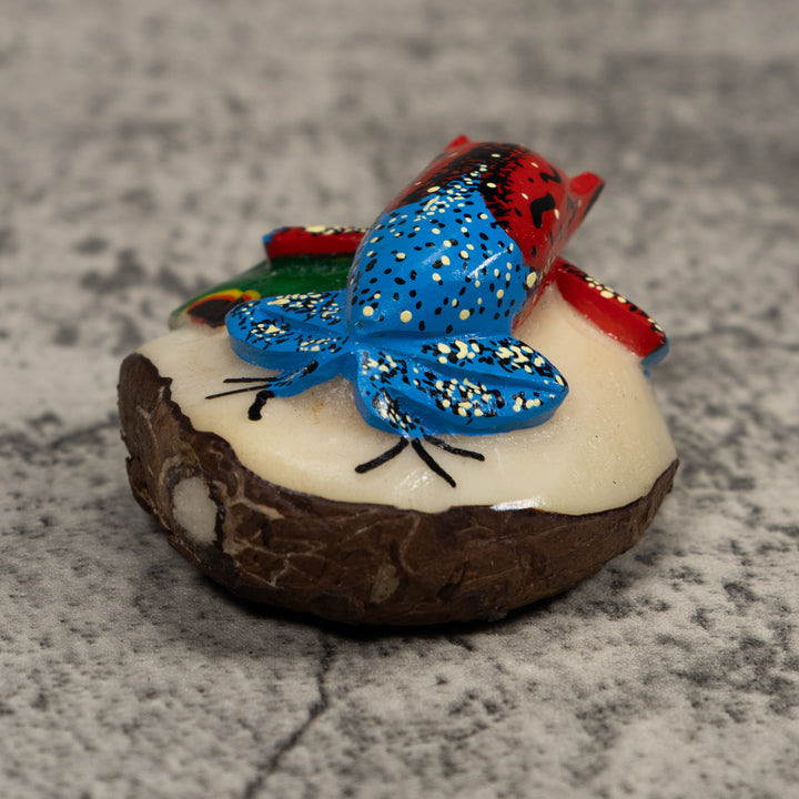 Poison Dart Frog Tagua Carving