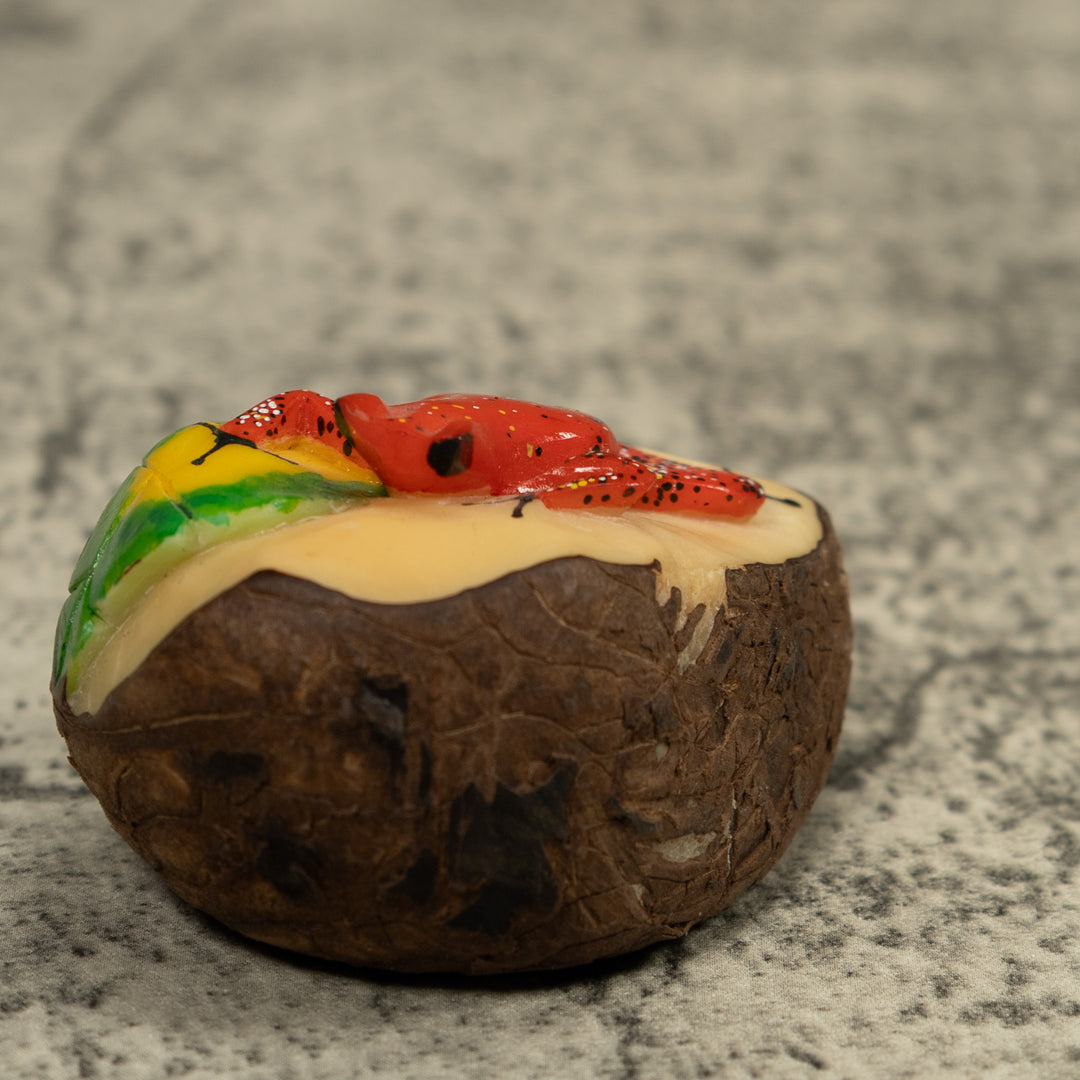 Poison Dart Frog Tagua Carving