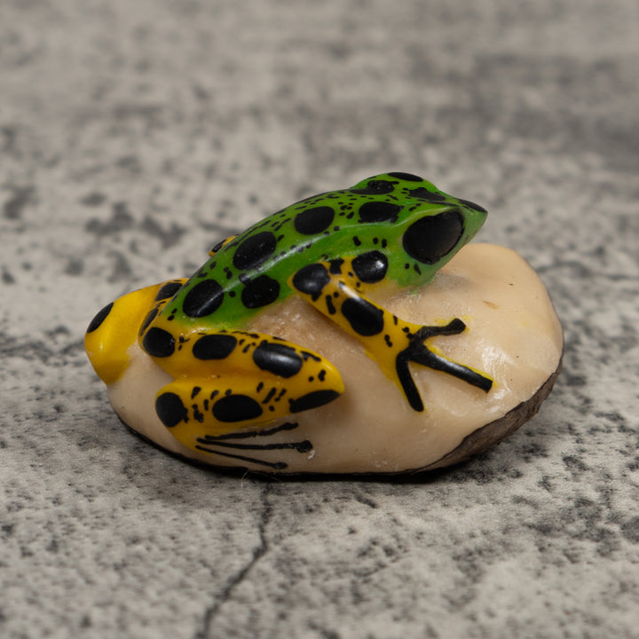 Vintage Frog Tagua Carving