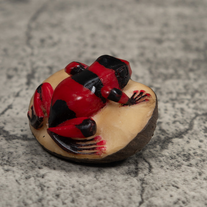 Poison Dart Frog Tagua Carving
