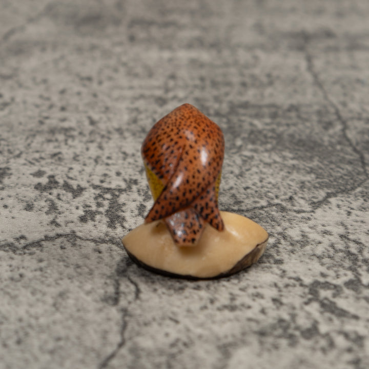 Vintage Bird Tagua Carving