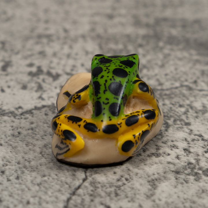 Vintage Frog Tagua Carving