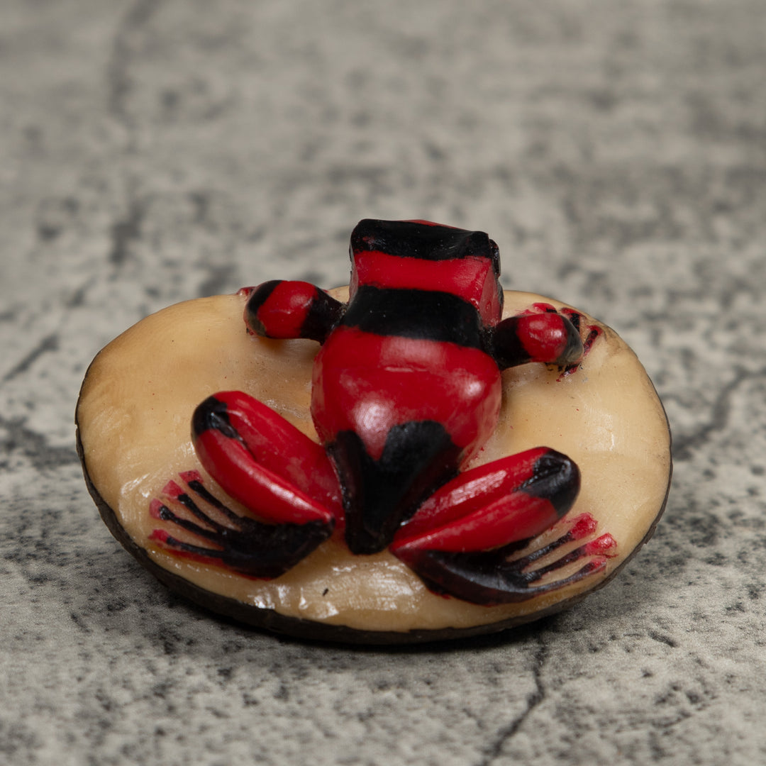 Poison Dart Frog Tagua Carving