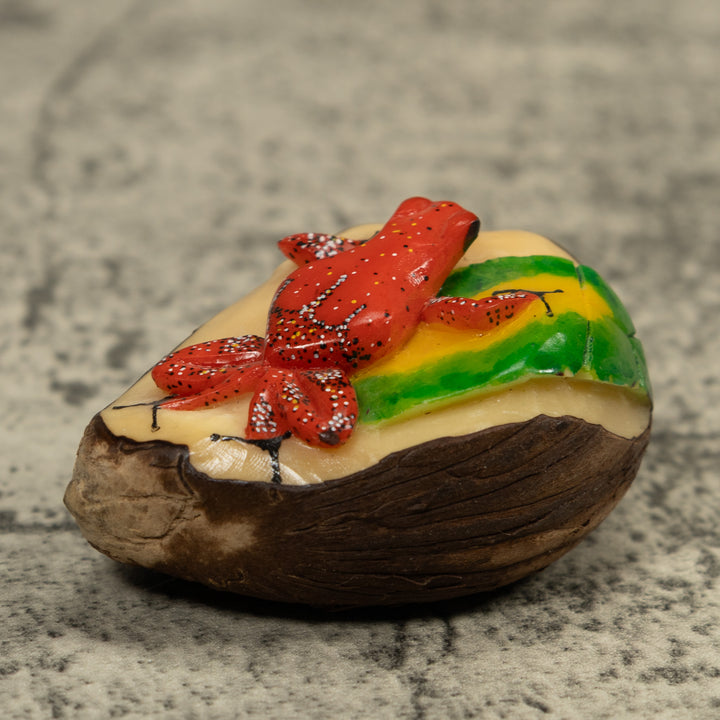 Poison Dart Frog Tagua Carving