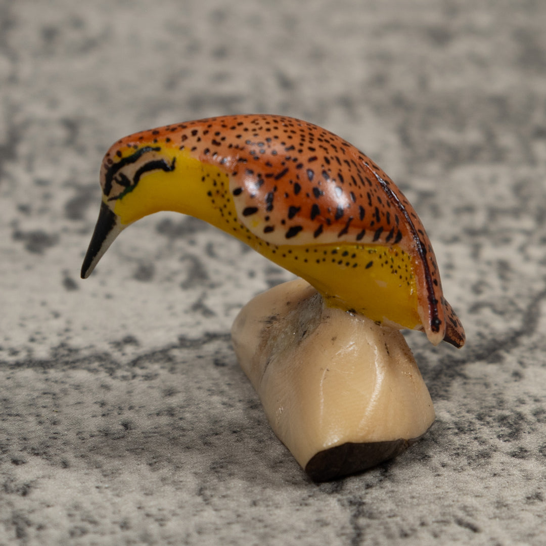 Vintage Bird Tagua Carving