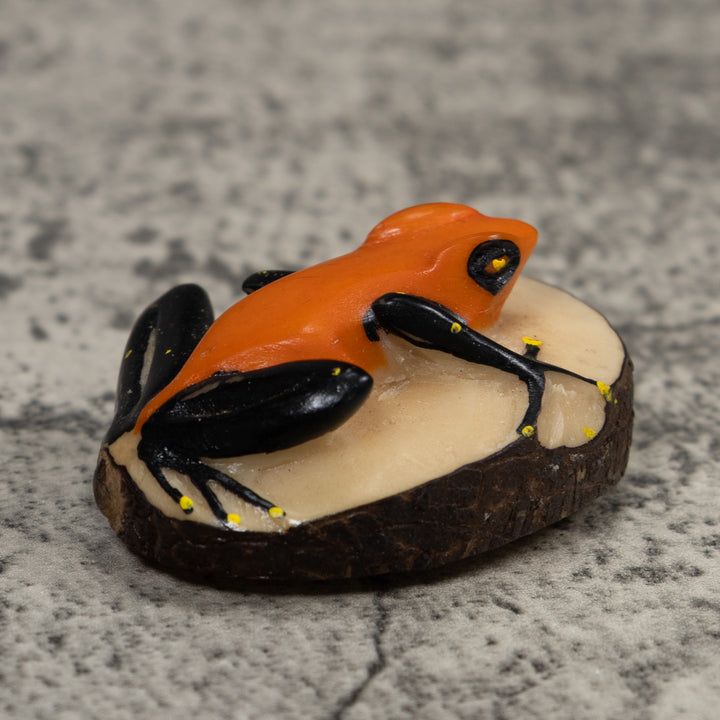 Poison Dart Frog Tagua Carving
