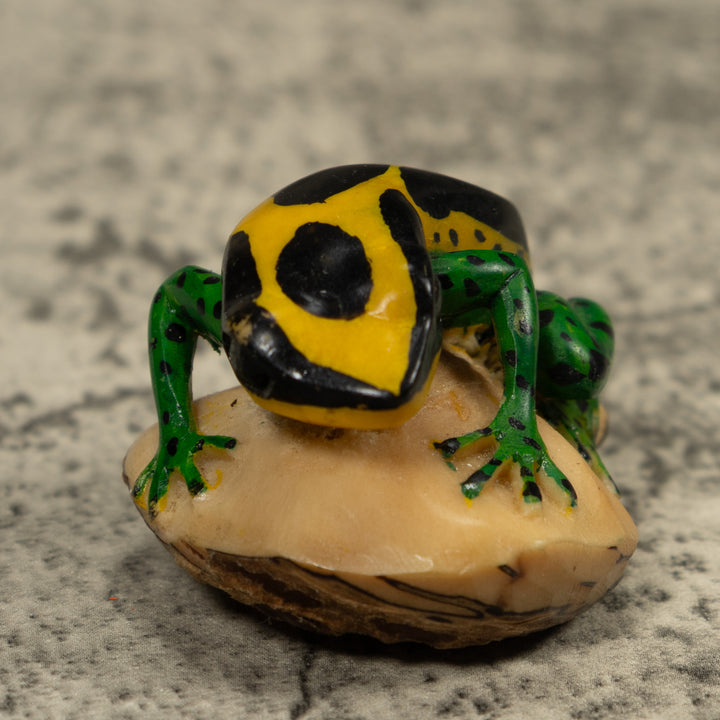 Poison Dart Frog Tagua Carving