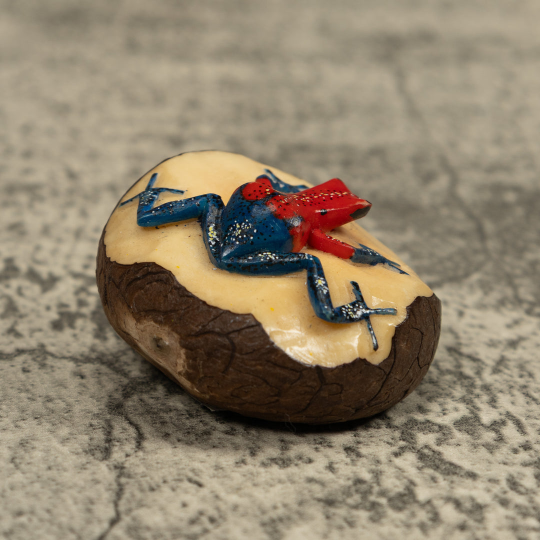 Poison Dart Frog Tagua Carving