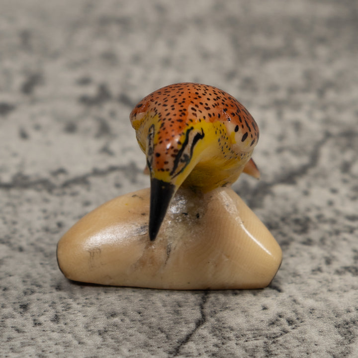 Vintage Bird Tagua Carving