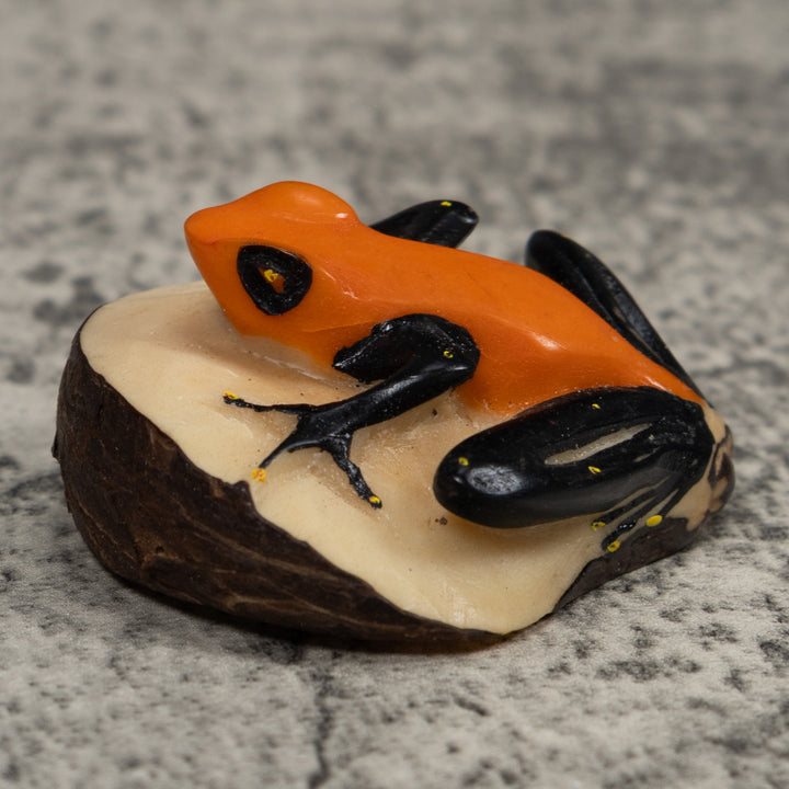 Poison Dart Frog Tagua Carving