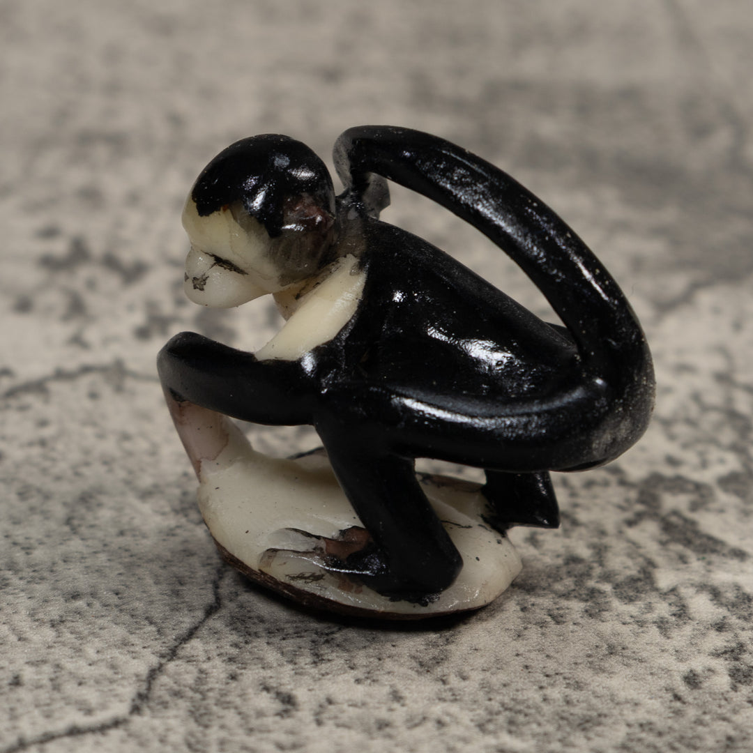 White Face Monkey Tagua Carving